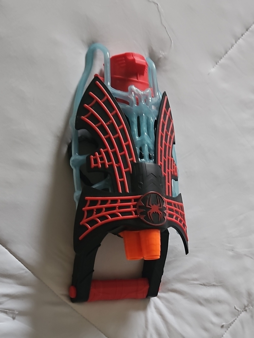 Marvel Spider-Man Red and Blue Kids Superhero Costume with Masked Hood - Picture 5 of 6